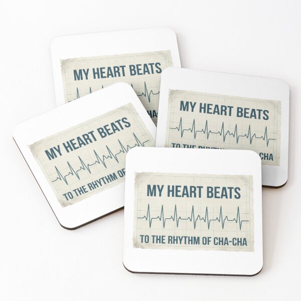 Item preview, My Heart Beats To The Rhythm Of Cha-Cha Dance Lover designed and sold by BoldConcept43.
