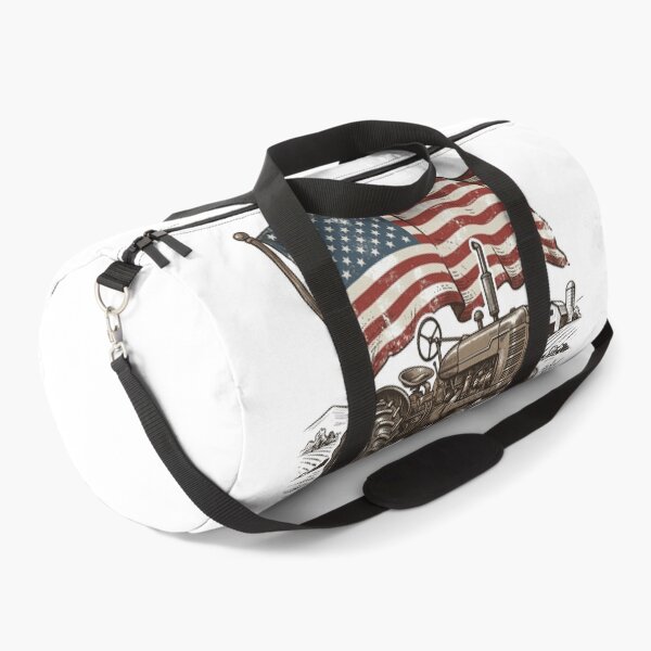 Item preview, Vintage Patriotic American Tractor Country Acres Design designed and sold by Paper Drip.