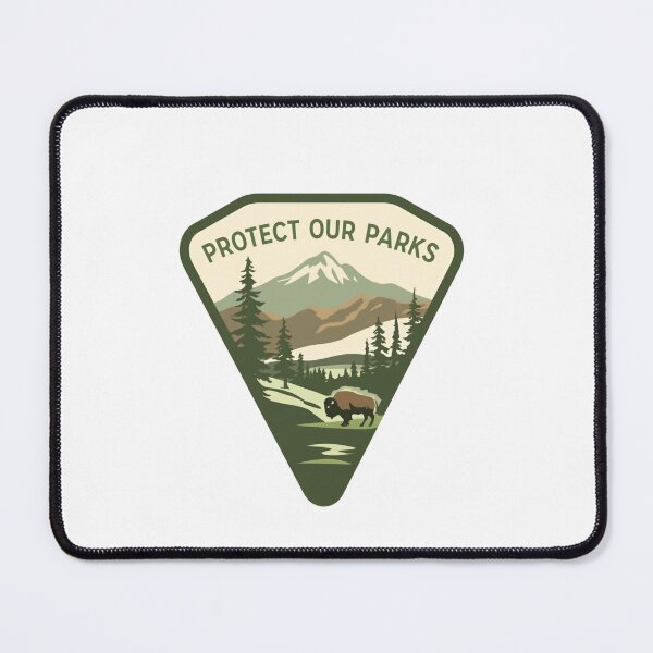 Item preview, Protect Our Parks National Park Conservation Outdoors Nature Lover designed and sold by RetroMini2026.