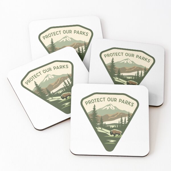 Item preview, Protect Our Parks National Park Conservation Outdoors Nature Lover designed and sold by RetroMini2026.