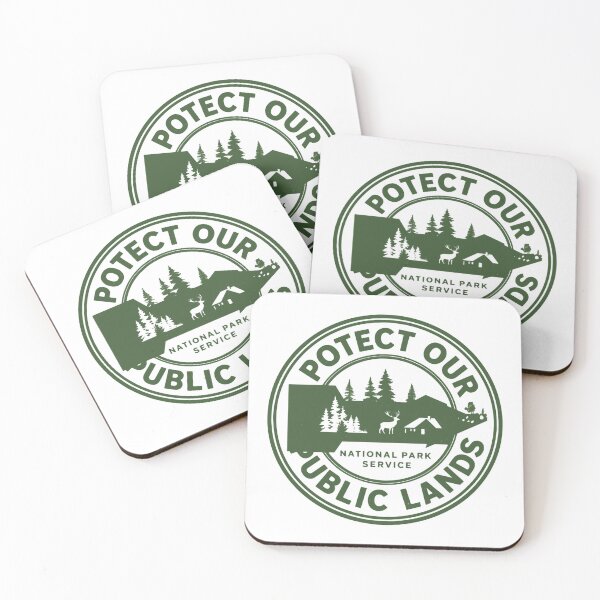 Item preview, Potect Our Public Lands National Park Service Public Lands Conservation Outdoor Enthusiast designed and sold by RetroMini2026.