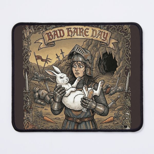 Item preview, Bad Hare Day designed and sold by Mission Ready.