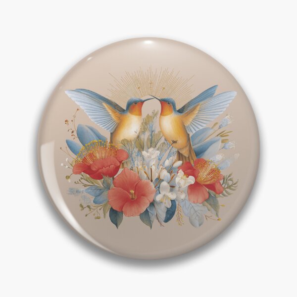Item preview, Hummingbirds - Twin Flames of Nature designed and sold by Mission Ready.