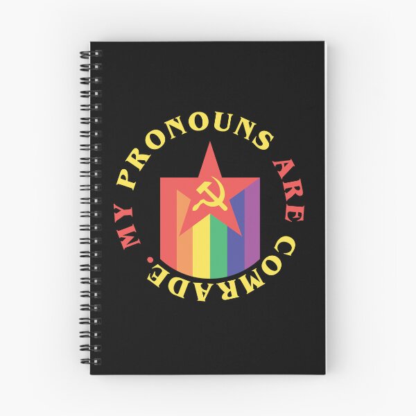 Item preview, my pronouns are comrade (queer) designed and sold by remerasnerdas.
