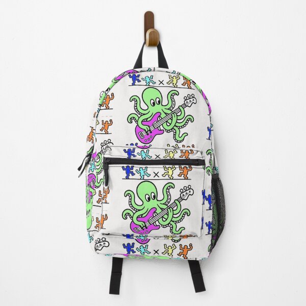 Item preview, Octopus Pop Art sticker Bass designed and sold by LowEndGraphics.