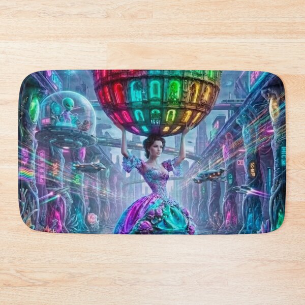 Item preview, AI Cosmic Fashion Goddess – LGBTQ+ Surreal Fantasy  --- designed and sold by IRON SIREN.