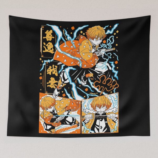 Item preview, Zenitsu Agatsuma designed and sold by ANIME HEAT.