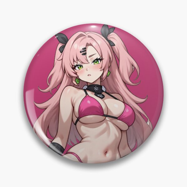Item preview, Nicole Demara Pink Bikini Beach Summer Anime Art designed and sold by Jimakmo.