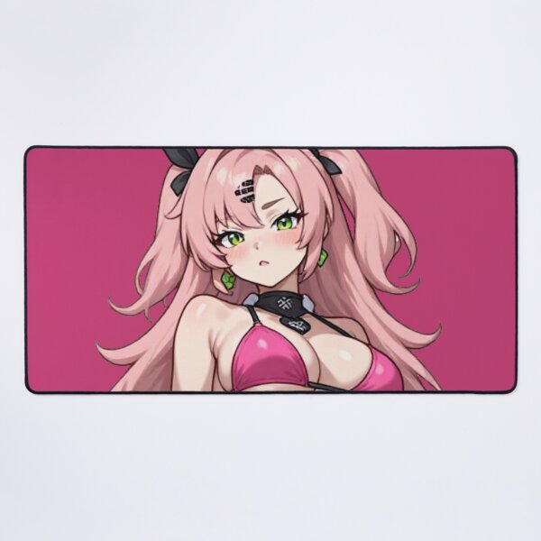 Item preview, Nicole Demara Pink Bikini Beach Summer Anime Art designed and sold by Jimakmo.