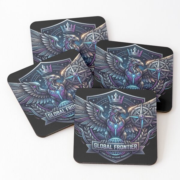 Item preview, Global Frontier Cybernetic Crest - Futuristic Griffin Phone Case designed and sold by  Aesthetic Roots.