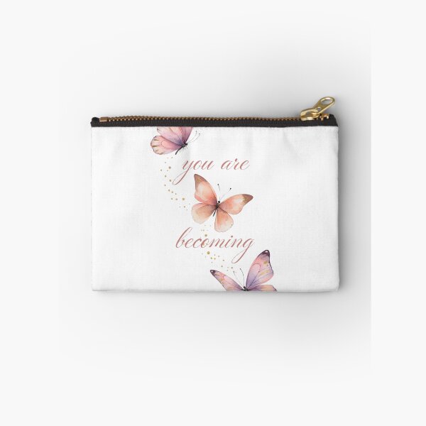 Item preview, You Are Becoming Pastel Butterfly Self Love  Gift for Her Women Empowerment Shirt designed and sold by DreamelleStudio.