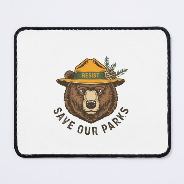 Item preview, Resist Save Our Parks National Park Conservation Environmentalist designed and sold by RetroMini2026.