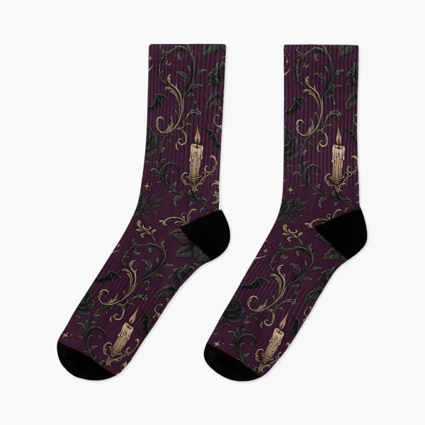 Item preview, Vampire Garden Gothic Rose Damask Pattern designed and sold by StickyGuys.