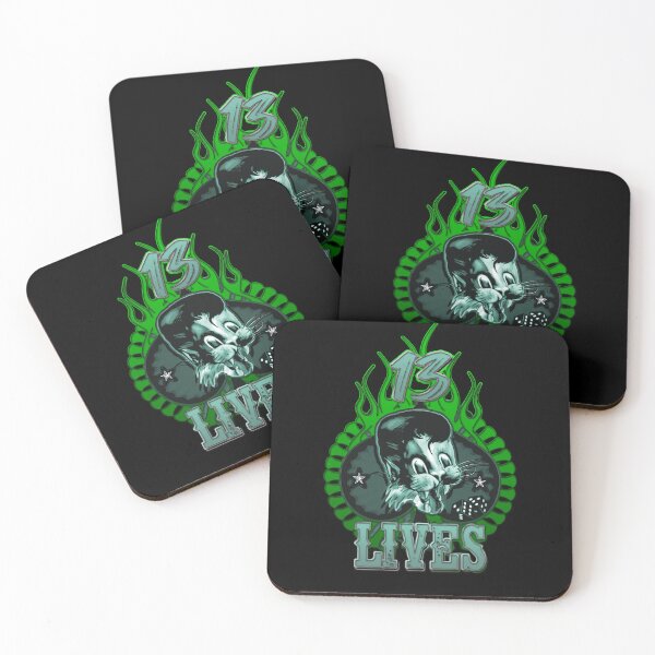 Item preview, Psychobilly 13 Lives designed and sold by vintageparkie.