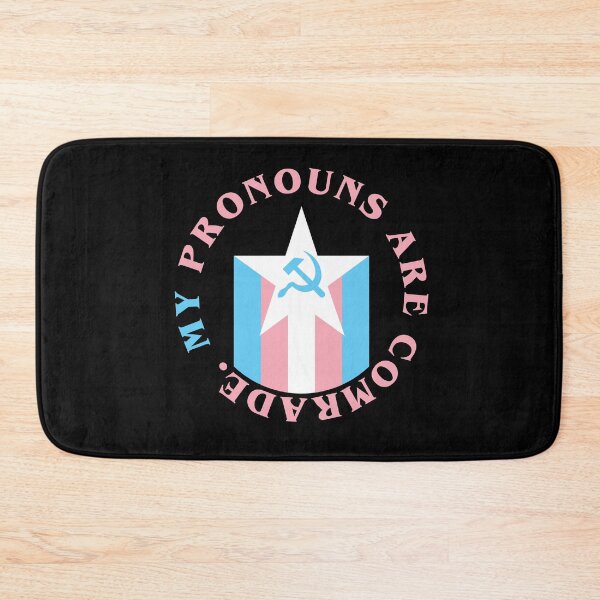 Item preview, my pronouns are comrade (trans) designed and sold by remerasnerdas.