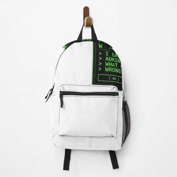 Item preview, I Gave My AI Agent Admin Access Warning designed and sold by Bianca Oltean.
