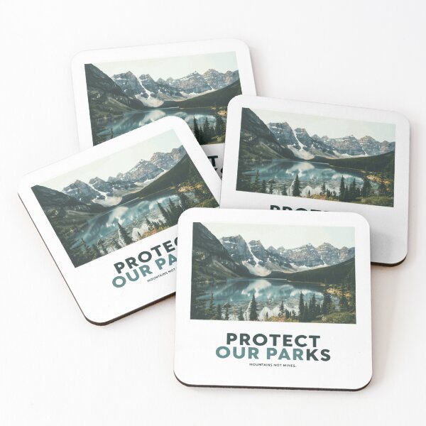Item preview, Protect Our Parks Mountains Not Mines National Park Conservationist designed and sold by RetroMini2026.