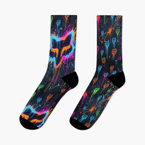 Item preview, Neon splatter fox designed and sold by Linder7878.