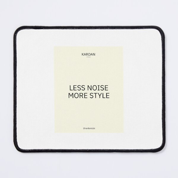 Item preview, Less noise, more style designed and sold by Karitza Daniela.