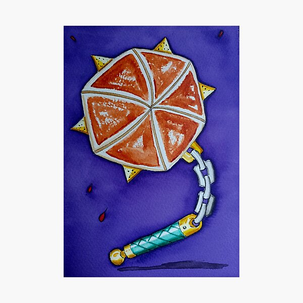 Item preview, Crunchwrap supreme flail : Round handle designed and sold by ImitationArt.