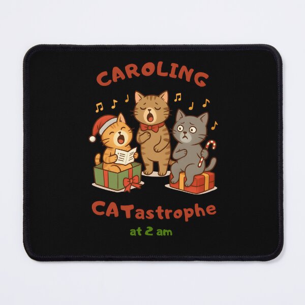 Item preview, Chaotic Cat Caroling Catastrophe - Christmas Series designed and sold by Mission Ready.