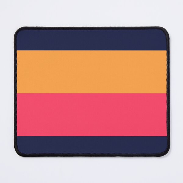 Item preview, Dark blue, orange & pink blocks designed and sold by Mint + Midnight.