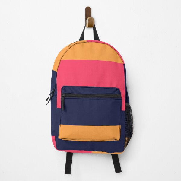 Item preview, Dark blue, orange & pink blocks designed and sold by Mint + Midnight.