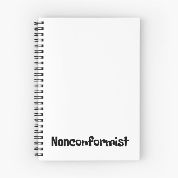 Item preview, Nonconformist Bold Anti Conformity Typography (Black) designed and sold by GraphicsMark.