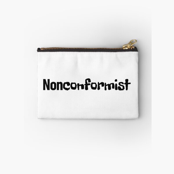 Item preview, Nonconformist Bold Anti Conformity Typography (Black) designed and sold by GraphicsMark.