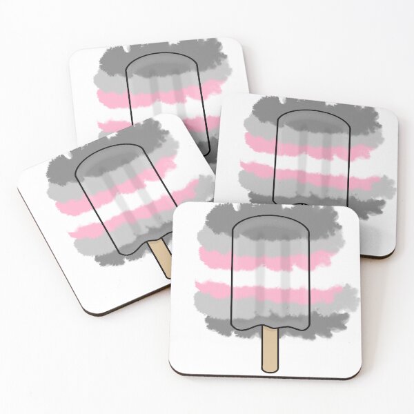 Item preview, Pride Ice Pop - Demigirl designed and sold by CrimsonAdri.