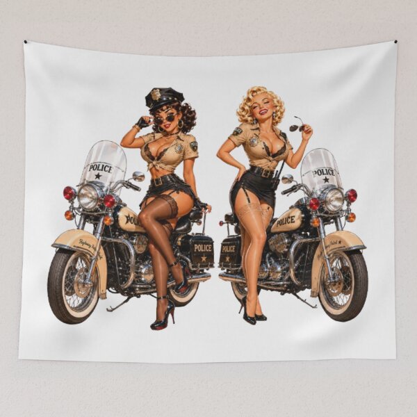 Item preview, "Retro Glamour: Charm and Audacity of Pin-Ups” designed and sold by CHRIST5000.
