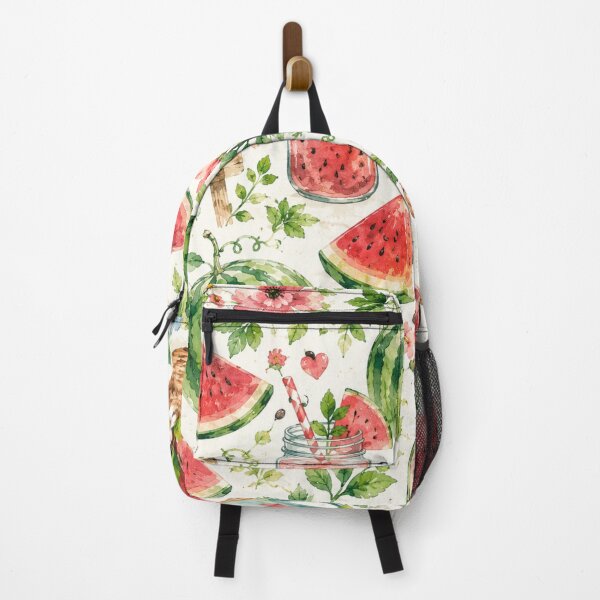 Item preview, Watercolor Watermelon Garden Pattern designed and sold by Aramdesing.