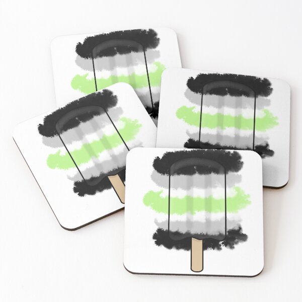 Item preview, Pride Ice Pop - Agender designed and sold by CrimsonAdri.