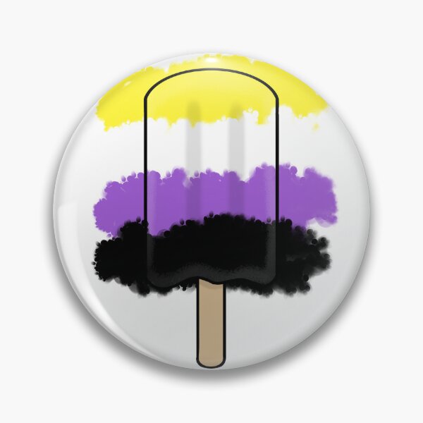 Item preview, Pride Ice Pop - Nonbinary designed and sold by CrimsonAdri.