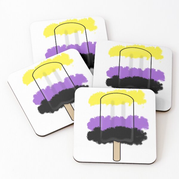 Item preview, Pride Ice Pop - Nonbinary designed and sold by CrimsonAdri.