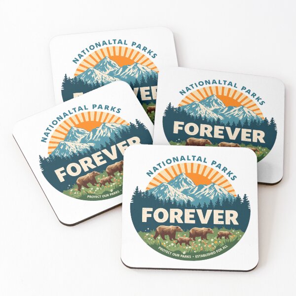 Item preview, Nationaltal Parks Forever Wilderness Explorer Nature Lover designed and sold by RetroMini2026.
