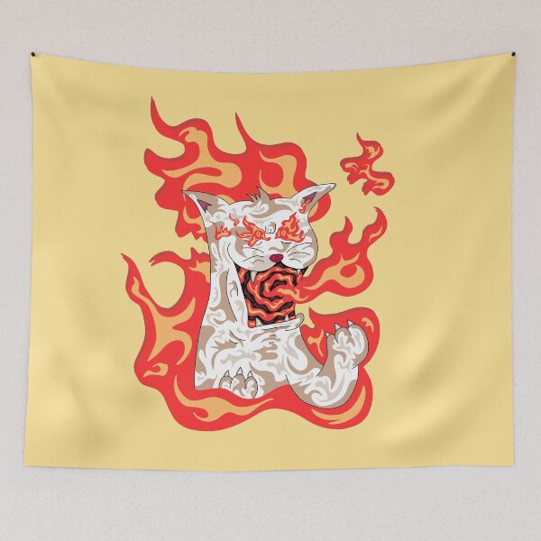 Item preview, Luther the Fire Breathing Cat of Doom designed and sold by MM92.