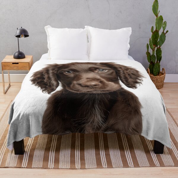 Item preview, Adorable Field Spaniel puppy for Cute Liver Field Spaniel puppy lovers designed and sold by LazyOwlStore.