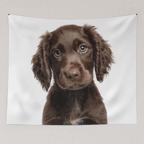 Item preview, Adorable Field Spaniel puppy for Cute Liver Field Spaniel puppy lovers designed and sold by LazyOwlStore.