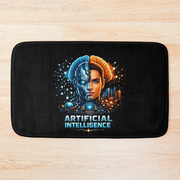 Item preview, Artificial Intelligence Fusion – Human and Machine Mind Futuristic Tech  designed and sold by SidTastic .