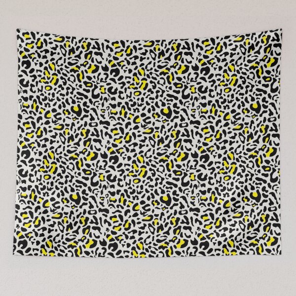 Item preview, leopard + electric canary designed and sold by frauenbrauen.
