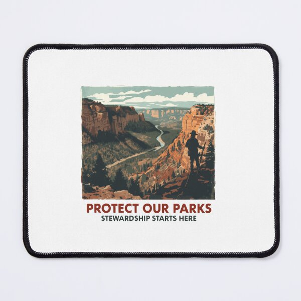 Item preview, Protect Our Parks Stewardship Starts Here National Parks Conservation Outdoors designed and sold by RetroMini2026.