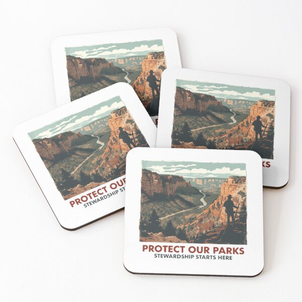 Item preview, Protect Our Parks Stewardship Starts Here National Parks Conservation Outdoors designed and sold by RetroMini2026.