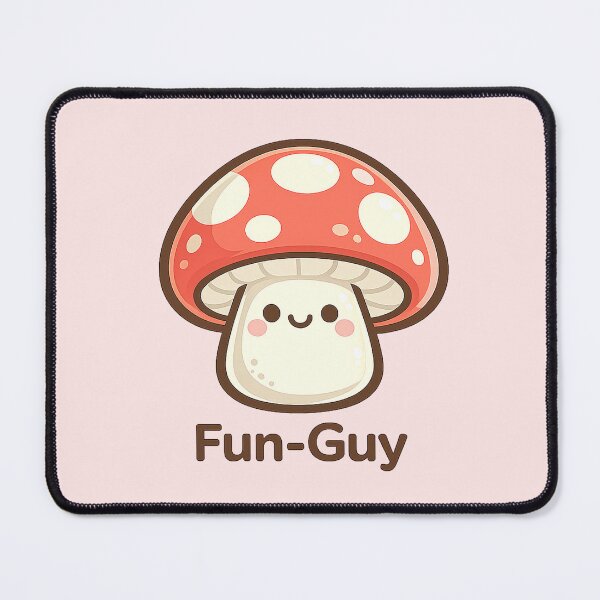 Item preview, Cute Mushroom Character — Fun-Guy designed and sold by Dream Machine.