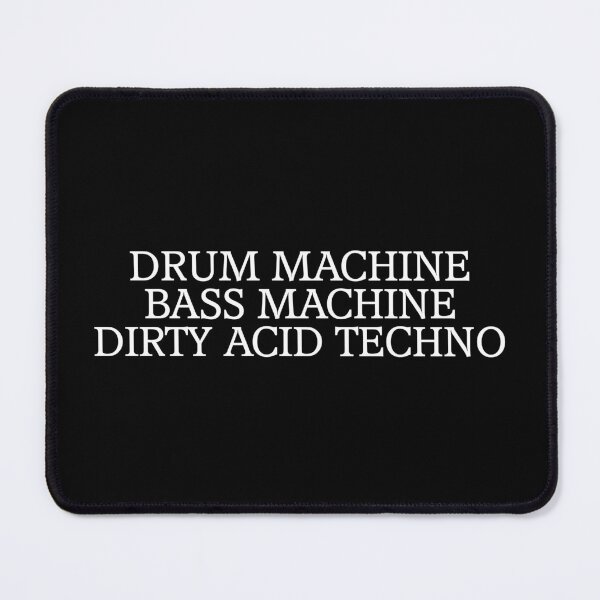 Item preview, Drum Machine Bass Machine Acid Techno designed and sold by AtomicMalibu.