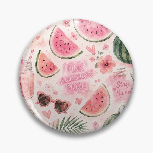 Item preview, Pink Watermelon Aesthetic Pattern designed and sold by Aramdesing.