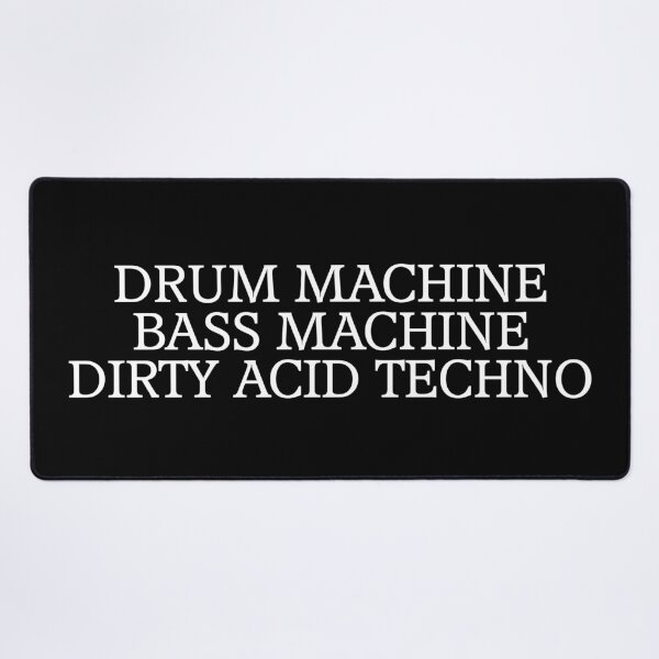 Item preview, Drum Machine Bass Machine Acid Techno designed and sold by AtomicMalibu.