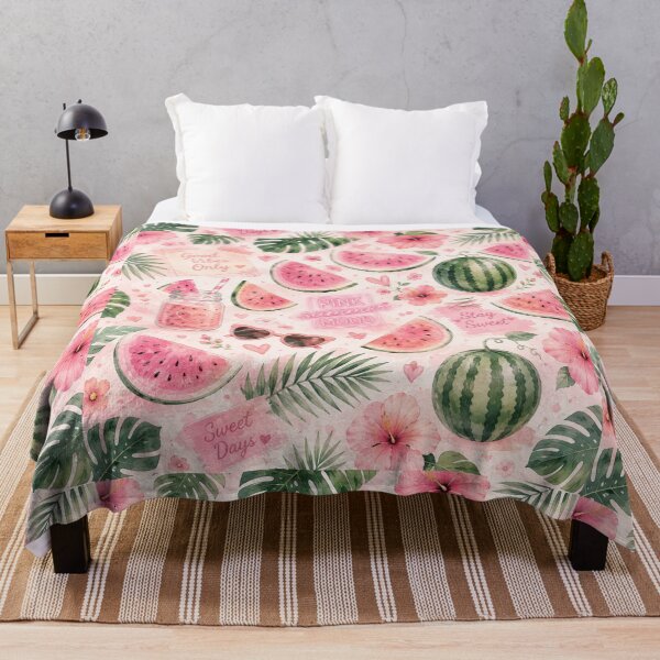 Item preview, Pink Watermelon Aesthetic Pattern designed and sold by Aramdesing.