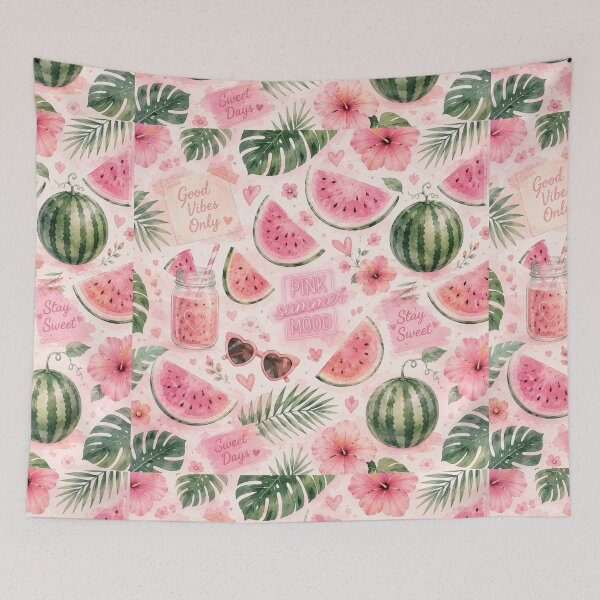 Item preview, Pink Watermelon Aesthetic Pattern designed and sold by Aramdesing.