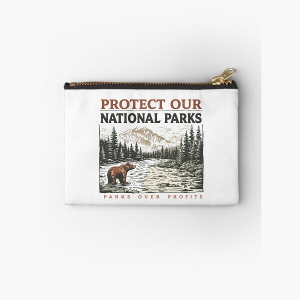 Item preview, Protect Our National Parks Conservation Outdoors Nature Lover designed and sold by RetroMini2026.